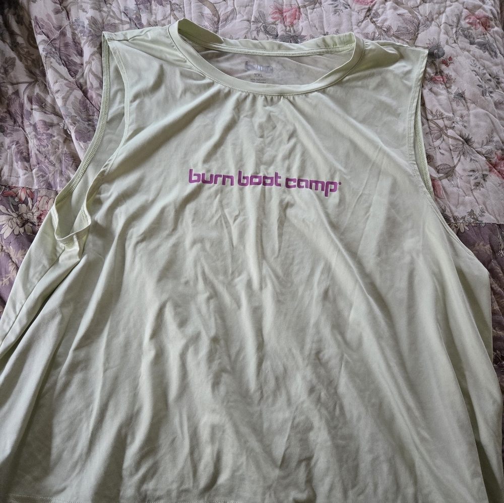Burn Boot Camp Women's Mint Muscle Tee